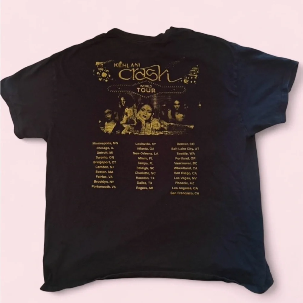 Kehlani “Crash” Tour Graphic T-Shirt –Size XL - Picture 4 of 6
